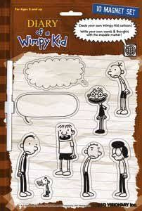 Diary of a Wimpy Kid Journal with Magnets.