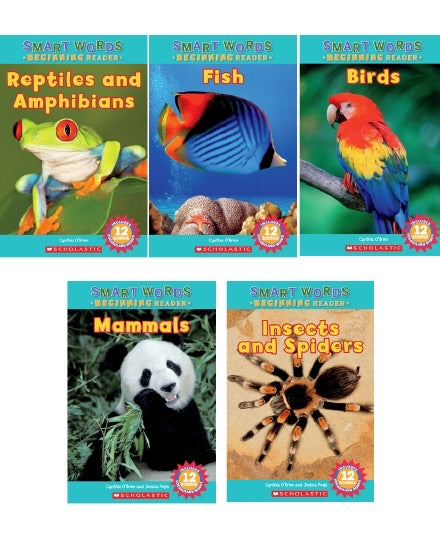 Smart Word Readers: Animals 5-Pack