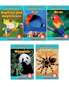 Smart Word Readers: Animals 5-Pack