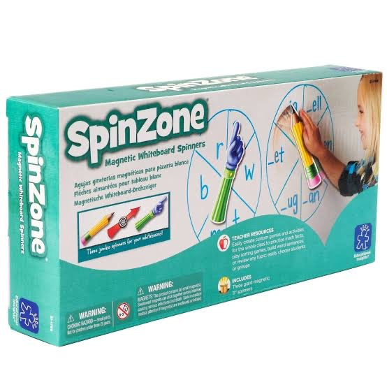 Spin zone Magnetic Whiteboard Spinners