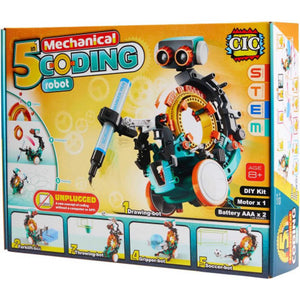 Johnco: 5 in 1 Mechanical Coding Robot