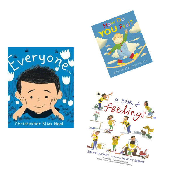 Feelings book pack of 3