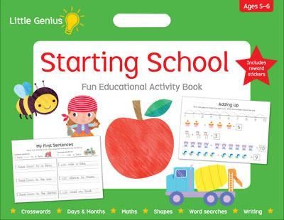 Starting school fun educational activity pad