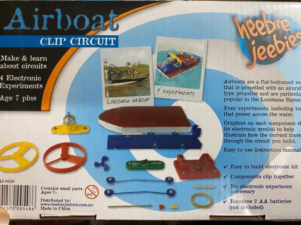 Clip circuit air boat