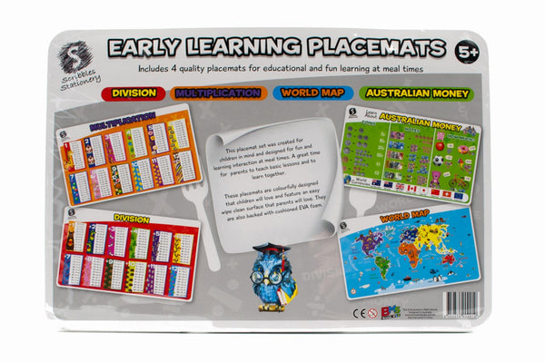 Early Learning Placemats