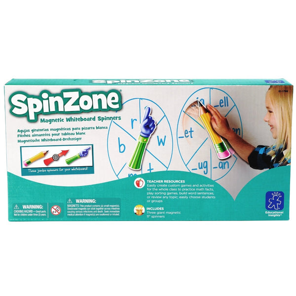 Spin zone Magnetic Whiteboard Spinners