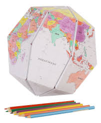 The paper globe large colour