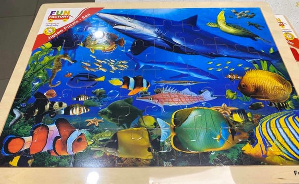 Sea life jigsaw puzzle