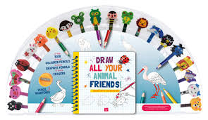 Draw All Your Animal Friends Stationery set