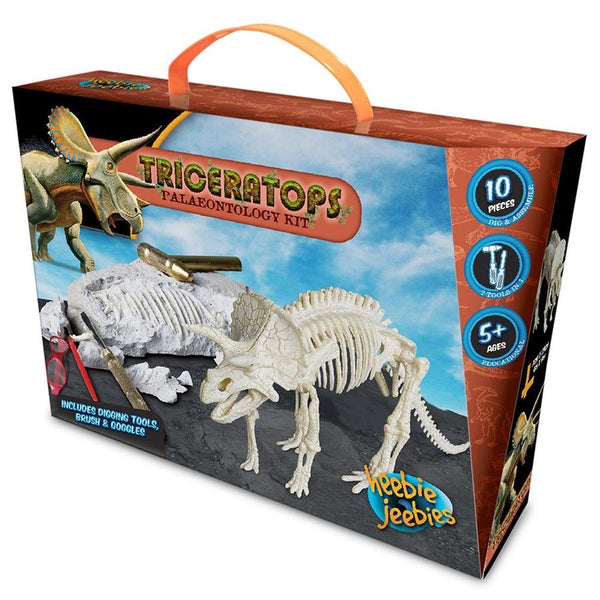 Triceratops Paleontology kit