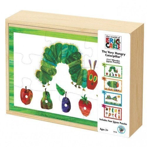 Very Hungry Caterpillar 4 in 1 Puzzle