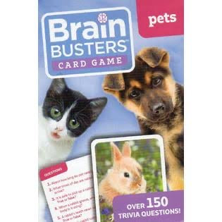 Brain Busters Card Game Pack x 6