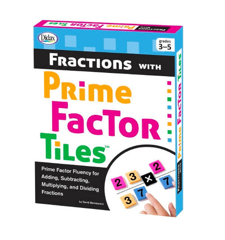 Prime Factor Tiles: Fractions