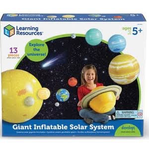 Giant inflatable solar system