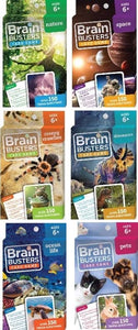 Brain Busters Card Game Pack x 6