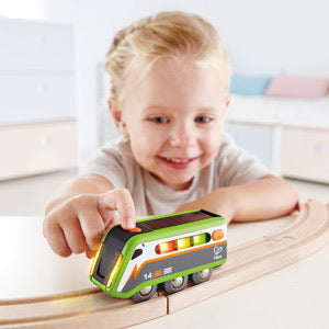 Hape solar powered train