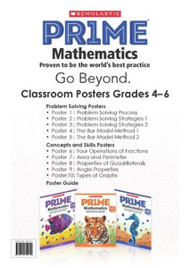 Pr1me Mathematics Posters Set 2 (Grade 4, 5 And 6)