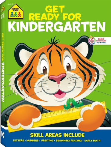 Get Ready For Kindergarten Workbook