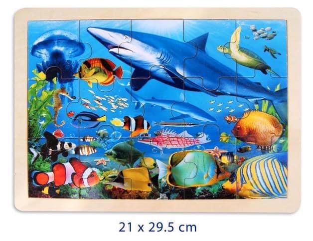 Sea life jigsaw puzzle