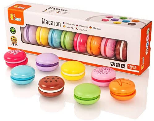 Wooden Macarons