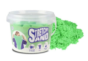 Stretchy Sand Bucket 1Kg Green