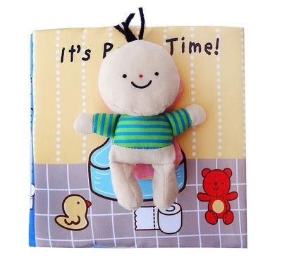 It’s potty time cloth quiet book