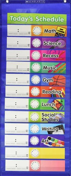 Daily Schedule Pocket Chart