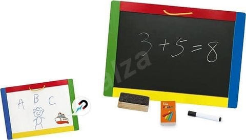 Magnetic whiteboard/chalkboard