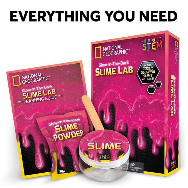 Glow in the Dark Slime Lab - 5 Colours Available