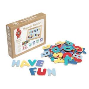 Learning Can Be Fun Magnetic Alphabet Set of 60 pieces