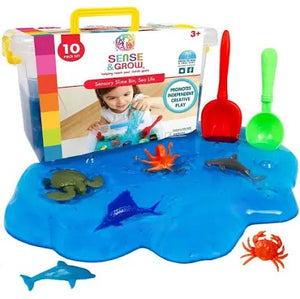 Sensory Slime Bin - Sea Life