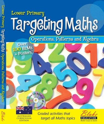 Targeting Maths BLM Operations, Patterns and Algrebra with CD