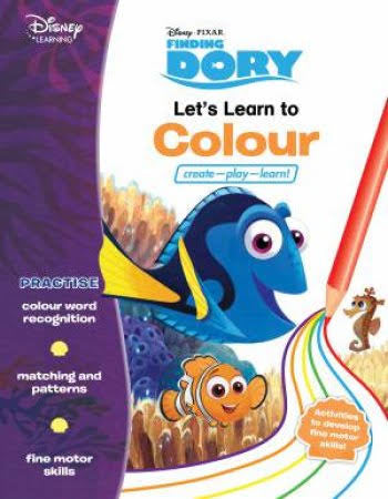 Disney Learning: Finding Dory: Let's Learn to Colour