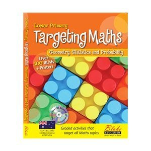 Targeting Maths BLM, Geometry, Statistics and Probability Books and CD