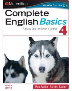 Complete English Basics 1, 3 and 4. A class and homework course