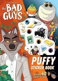 The Bad Guys Puffy Stickers