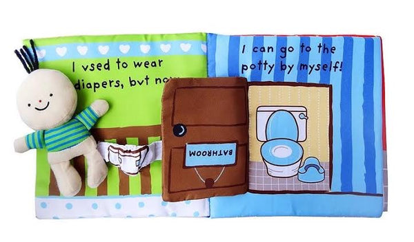 It’s potty time cloth quiet book