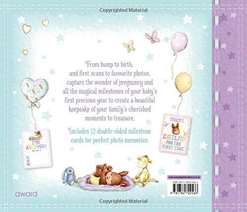 Moments to Treasure Baby Album and Milestone Cards