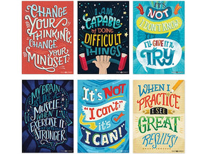 Growth mindset posters