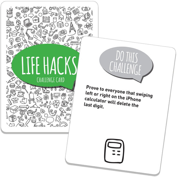 Life Hacks Tinned Card Game