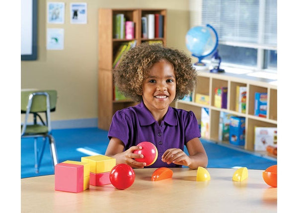 Magnetic Rainbow Fraction Cubes and Spheres