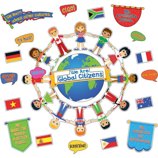 We Are Global Citizens Bulletin Board Set