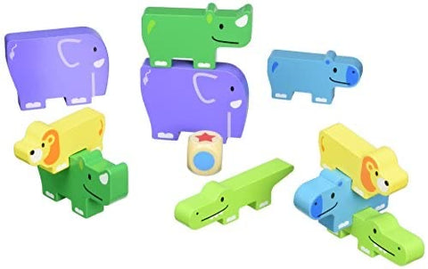 Friendly Animals stackable puzzle