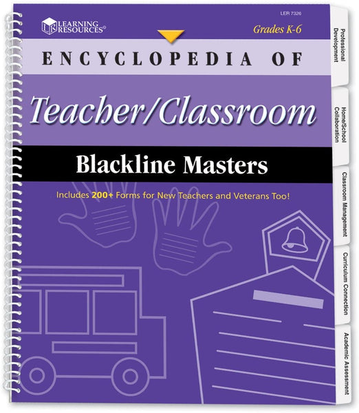 Encyclopedia Of Teacher/Classroom Blackline Masters