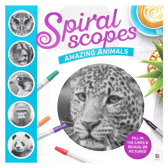 SPIRALSCOPES: AMAZING ANIMALS or WORLD LANDMARKS