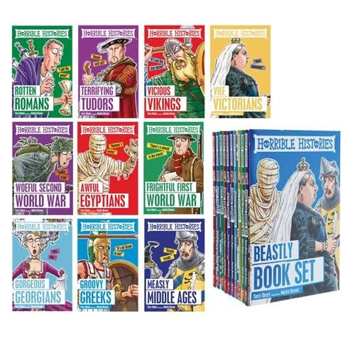 Horrible Histories Beastly book set