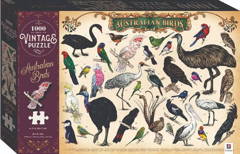 VINTAGE PUZZLE AUSTRALIAN BIRDS