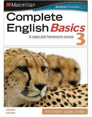 Complete English Basics 1, 3 and 4. A class and homework course