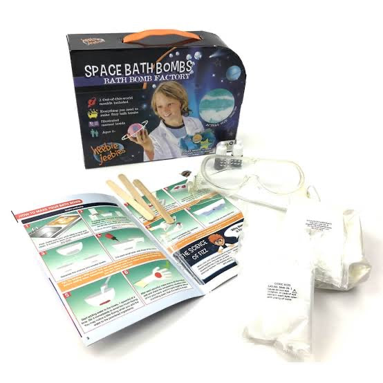 Space bath bomb kit