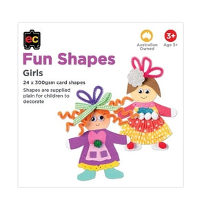 Fun Shapes Girls 24 pieces